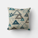 Recherche de gris bleu coussins Triangles