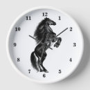 Recherche de debout horloges Cheval