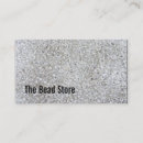 Recherche de argent perle cartes visite Customer