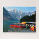 Recherche de lac de moraine puzzles Alberta