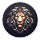 Recherche de lion boutons et poignées de porte Tête
