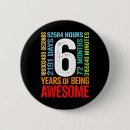 Recherche de anniversaire par mois badges Rétro