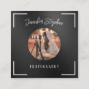 Recherche de photographe indépendant cartes visite Professionnel