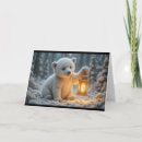 Recherche de de scène noël cartes Ours polaire