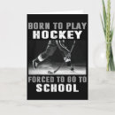 Recherche de bâtons de hockey vœux cartes Championnat