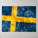 Recherche de drapeau de la suède posters National