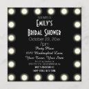 Recherche de hollywood bridal shower invitations Élégant