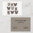 Recherche de rongeurs cartes visite Professionnel