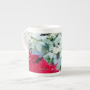 Recherche de fleur blanche rouge tasses Pour tous