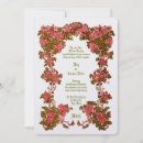 Recherche de buisson invitations Vintage
