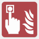 Recherche de alarmes autocollants Alarme incendie