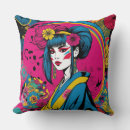 Recherche de de geisha coussins Japonais