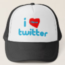 Recherche de gazouillement casquettes Facebook