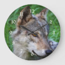 Recherche de loup gris horloges Loup de bois
