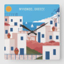 Recherche de la grèce horloges Mykonos