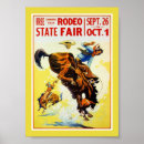 Recherche de vintage western posters Rodéo