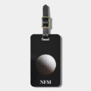 Recherche de balle de golf bagages étiquettes Blanc