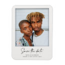 Recherche de vintage save the date magnete Couple