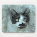 Recherche de peinture chat tapis souris Aquarelle