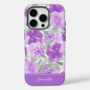 Recherche de fleur violette iphone coques Rose