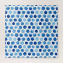 Recherche de sans couture puzzles Bleu