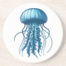 Recherche de meduse dessous de verres Blanc
