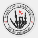 Recherche de valentine gothique autocollants Jour