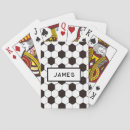 Recherche de motif du football jeux de cartes Soccer