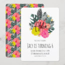Recherche de tropical anniversaire invitations Verdure