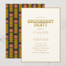Recherche de vintage fiançailles invitations Tendance