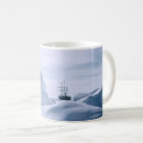 Recherche de explorateurs tasses Antarctique