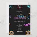 Recherche de neon halloween invitations Fluorescent