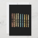 Recherche de skieur invitations Vintage