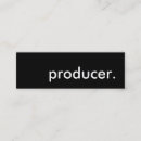 Recherche de producteurs cartes visite Film