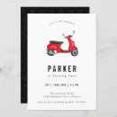 Recherche de scooter anniversaire invitations Enfants