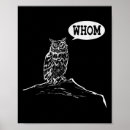 Recherche de hibou drôle posters Tendance