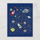 Recherche de space cartes postales Pour enfants