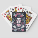 Recherche de kahlo frida de jeux de cartes Fleurs