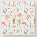 Recherche de flamants dessous de verres Ananas