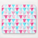 Recherche de triangle rose tapis souris Triangles