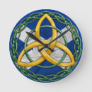 Recherche de noeud celtique horloges Triquetra