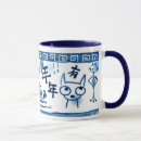 Recherche de caractères chinois tasses Oriental