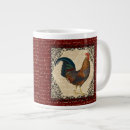 Recherche de vintage rooster tasses Ferme