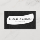 Recherche de assistant virtuel cartes visite Entreprise