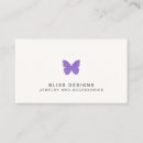 Recherche de papillon violet cartes visite Simple