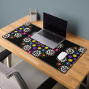 Recherche de mandala coloré tapis souris Bleu