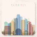 Recherche de ville dessous de verres Gratte ciel