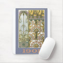 Recherche de mucha tapis souris Victorien