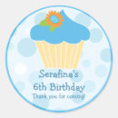 Recherche de cupcakes autocollants Merci
