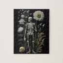 Recherche de squelettes puzzles Vintage